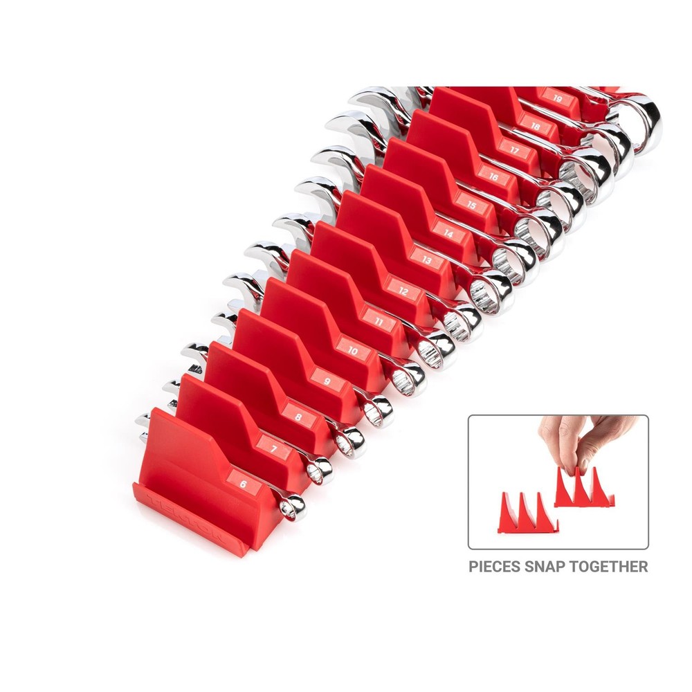 Tekton WCB95403 Stubby Combination Wrench Set, 25-Piece