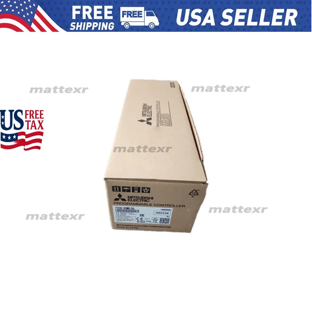 1PC New Mitsubishi FX3U-80MR-DS Programmable Controller FX3U-80MR/DS Fast Ship