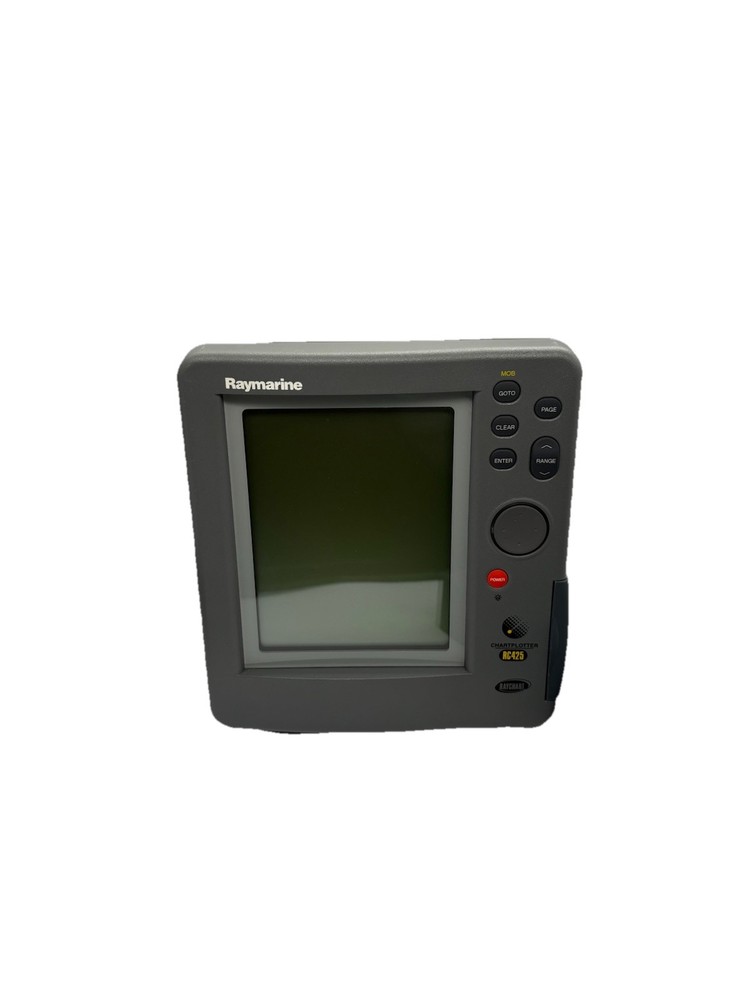 Raymarine Raytheon RC425 RAYCHART Chartplotter Marine GPS Display w/mount cover