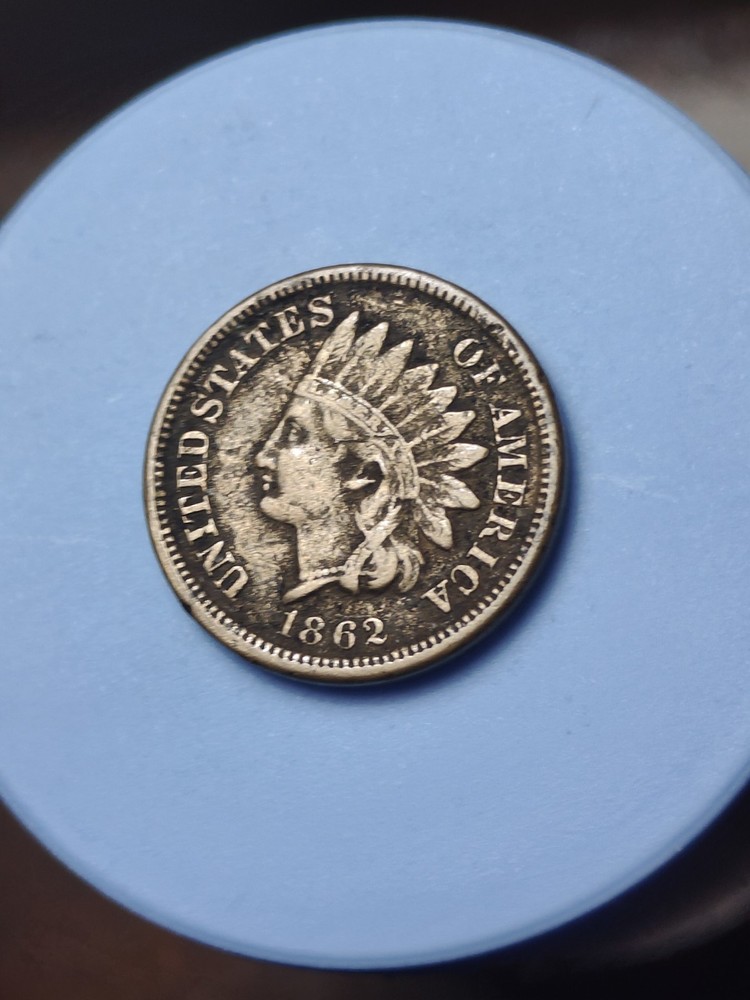 1862 Indian Head Cent #1608