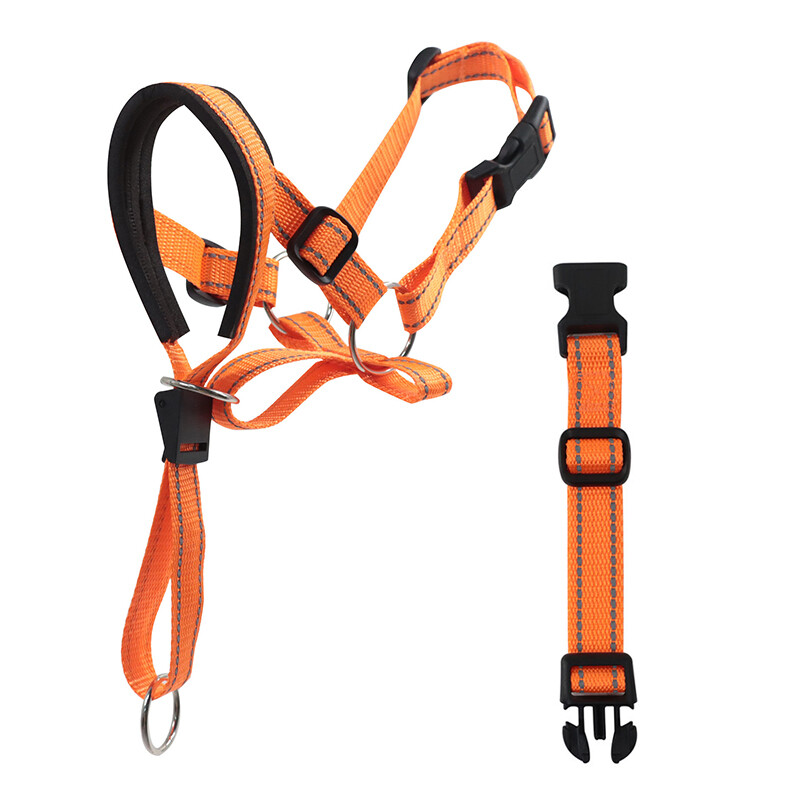 Dog Mesh Muzzle Leads Outdoor Training Rope Muzzle Dog Collar Dog Muzzle⇔