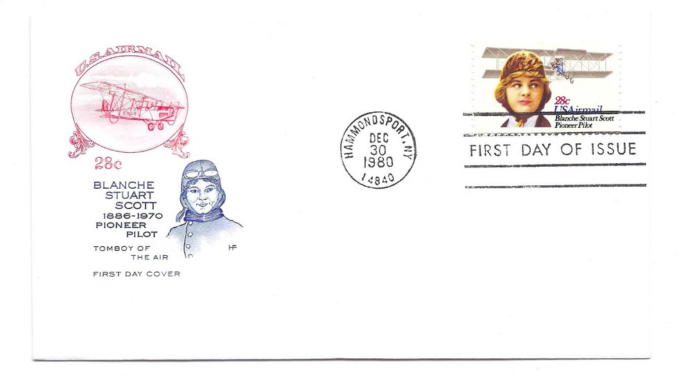 C99 Blanche Stuart Scott Farnam, HF, FDC