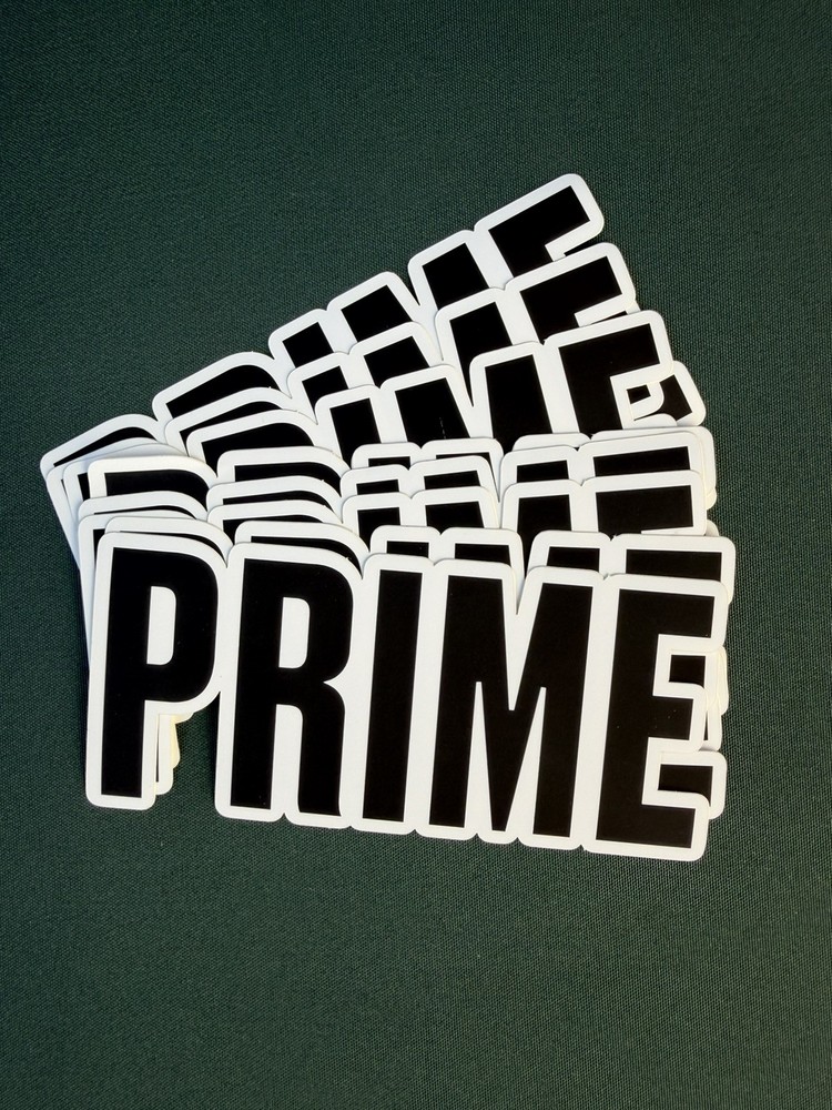 PRIME Hydration Promotion Sticker Decal SINGLE STICKER