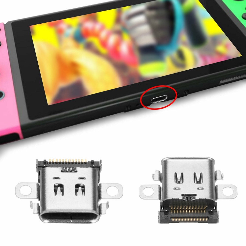 Replacement Type-C Charger Socket Charging Port For NS Nintendo Switch Console