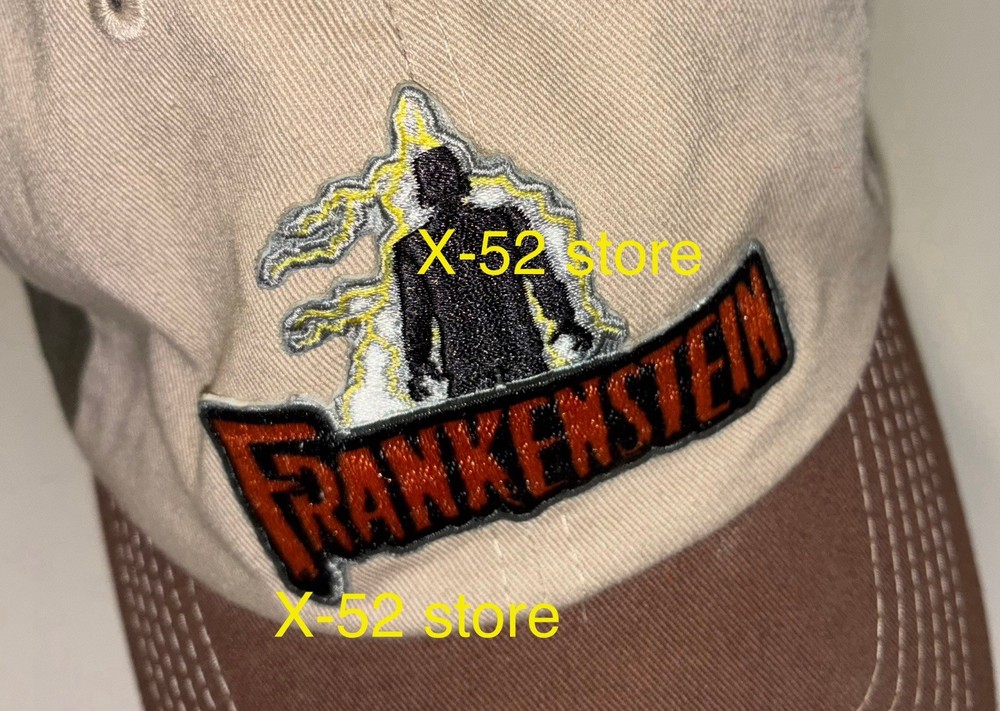 Frankenstein Universal Monsters baseball hat cap Universal City Studios brown