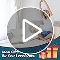 Cervical Neck Pillow for Pain Relief - Cooling Side Sleeper Pillow for Sleeping,
