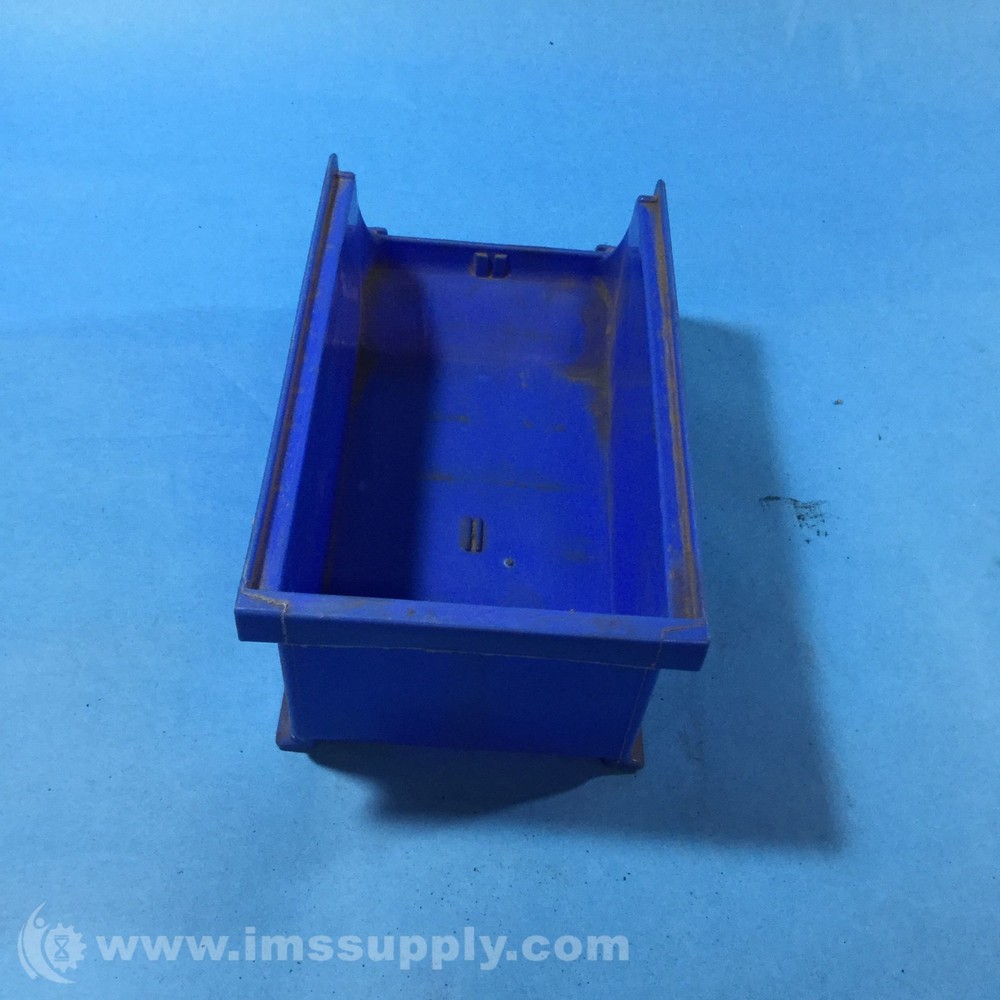 Akro Mils 30 220-6 Blue Plastic Storage Stacking Hanging Bin USIP