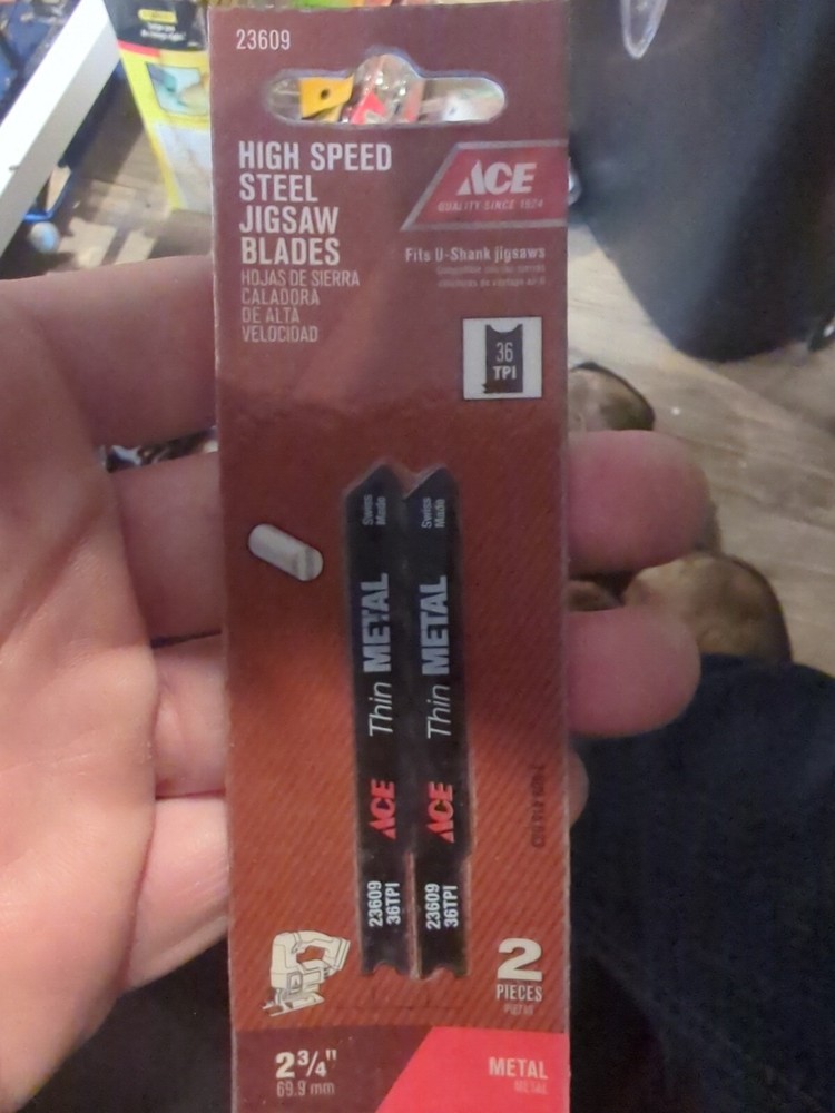 ACE Jigsaw Blades 2 pack   (23609)  FS