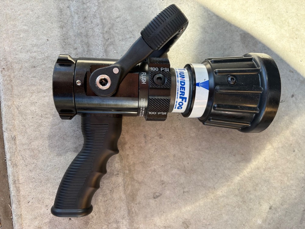Brand New Task Force Tips ThunderFog 1.5" Fire Hose Nozzle Selectable Gallonage
