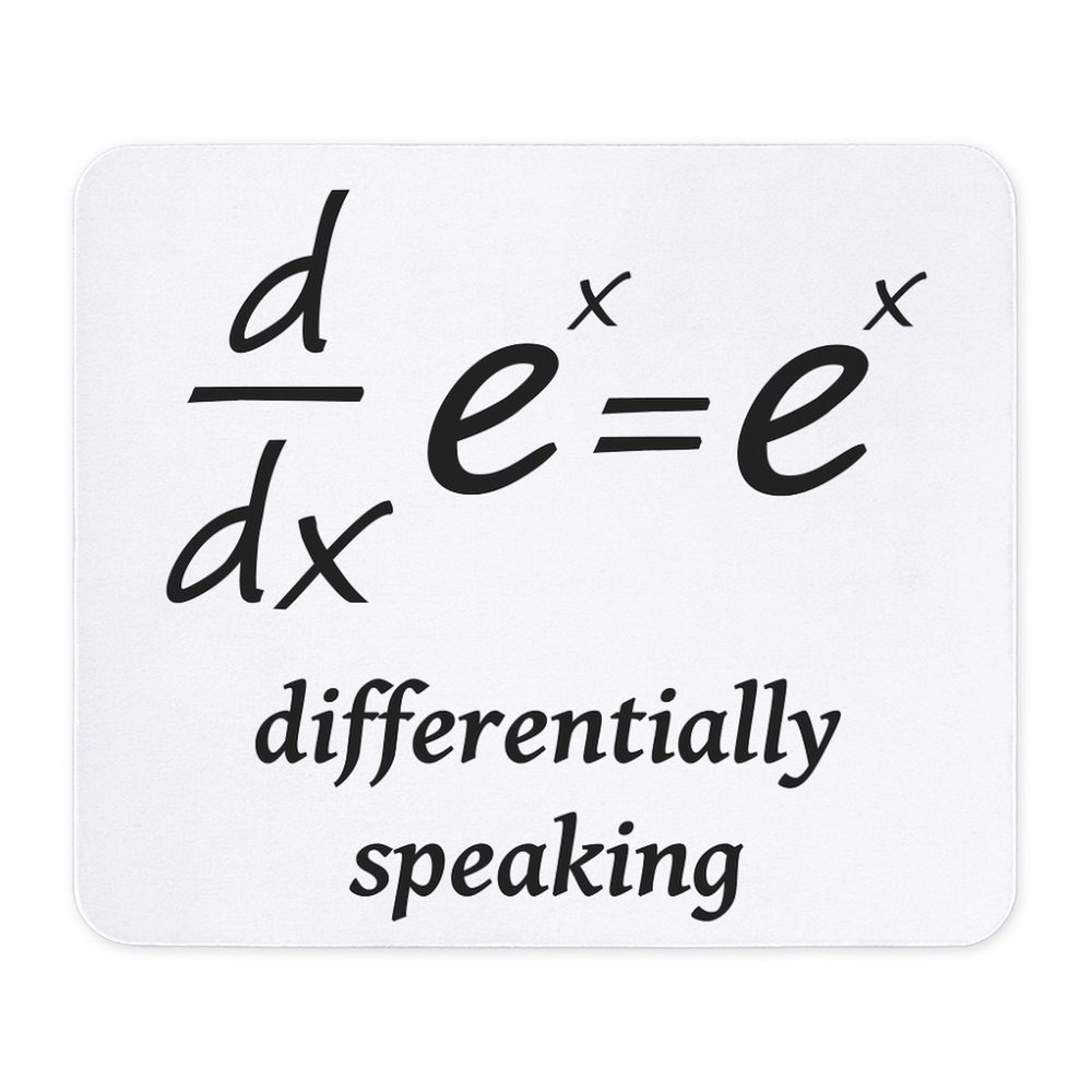 CafePress Differentially Speaking Mousepad  (567834854)