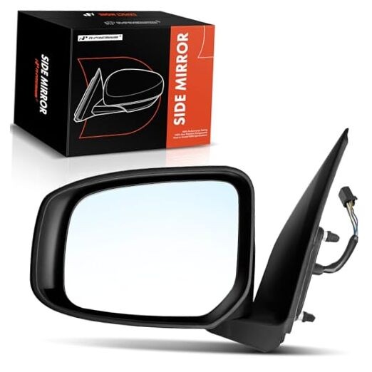 Driver Side Power Door Mirror - Compatible with Mitsubishi Left Driver Side