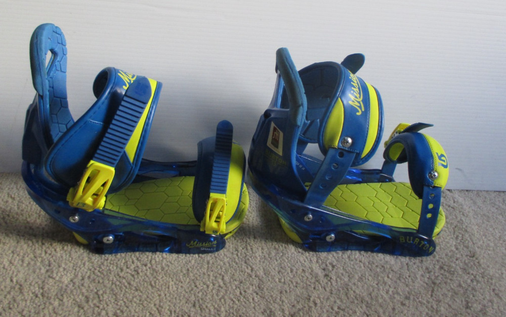 Burton Mission Re:Flex Snowboard Bindings Size Small