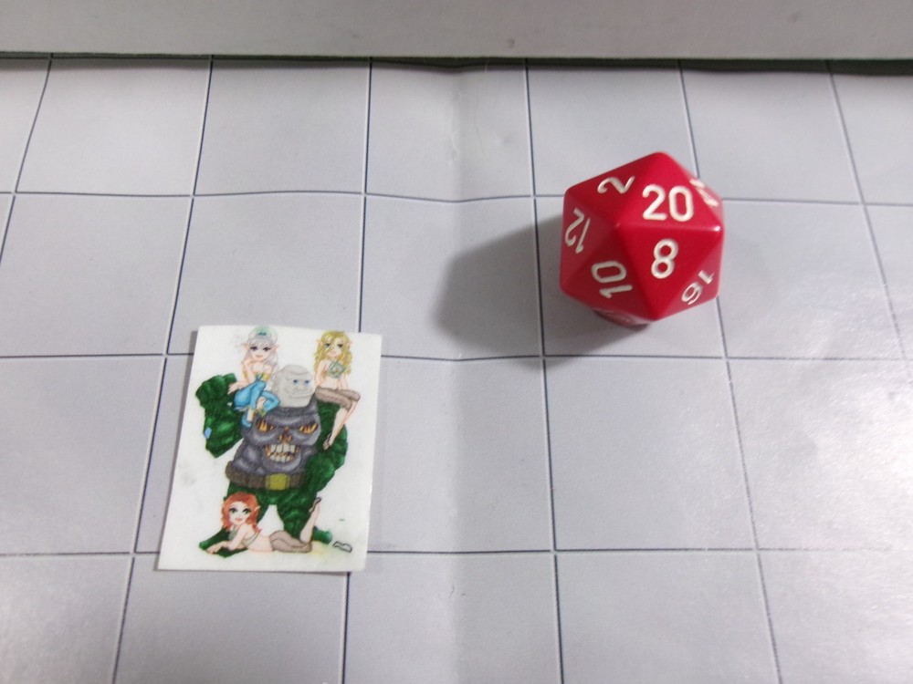 = Star Wars Miniatures Red 20-Sided Dice =