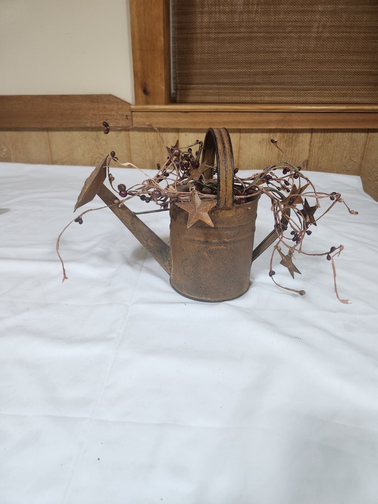 Rustic Watering Can Decor