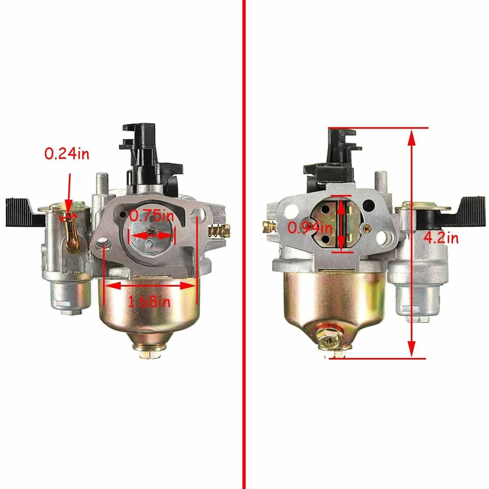 Carburetor for Simpson CRX Professional 163cc Engine