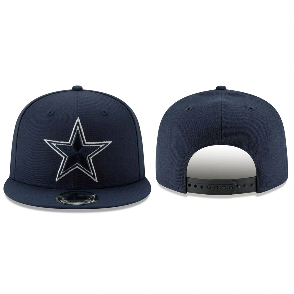 DALLAS COWBOYS NEW ERA BASIC 9FIFTY SNAPBACK HAT - NAVY