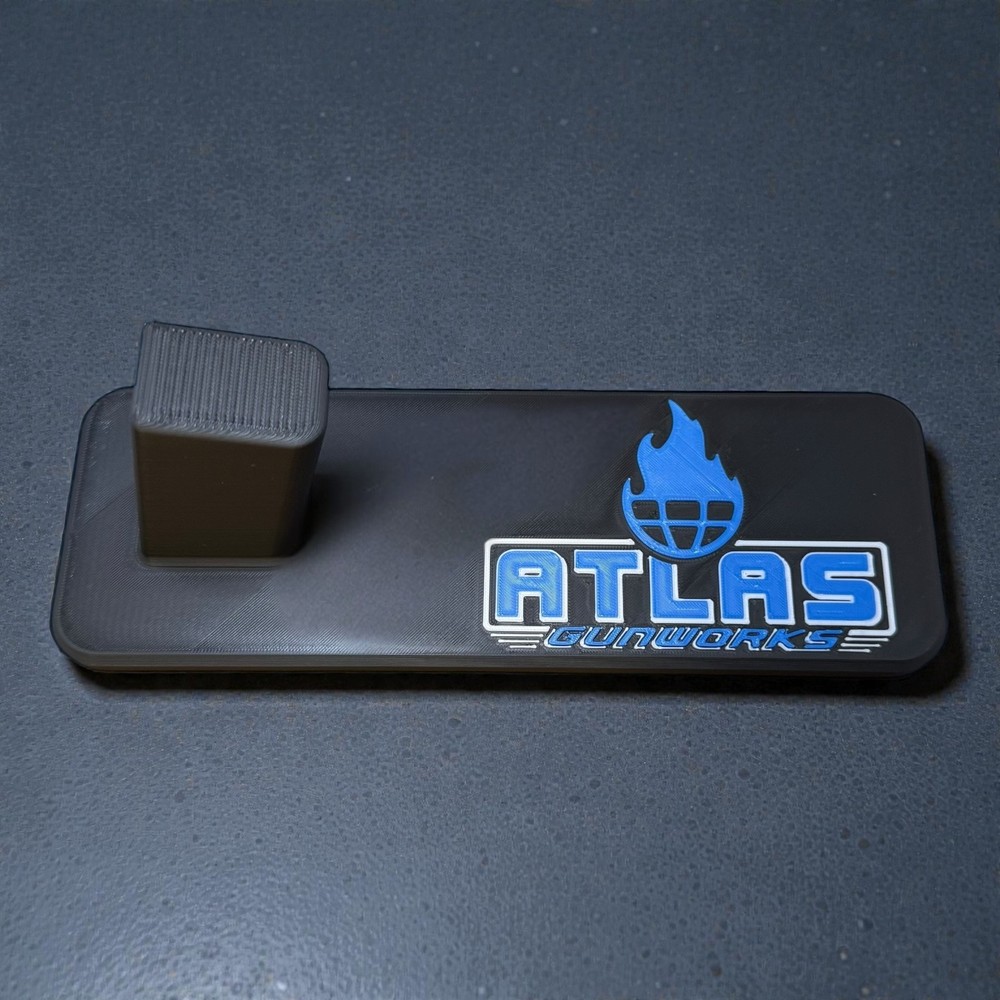 Atlas Gunworks Double Stack Pistol Display Stand Black