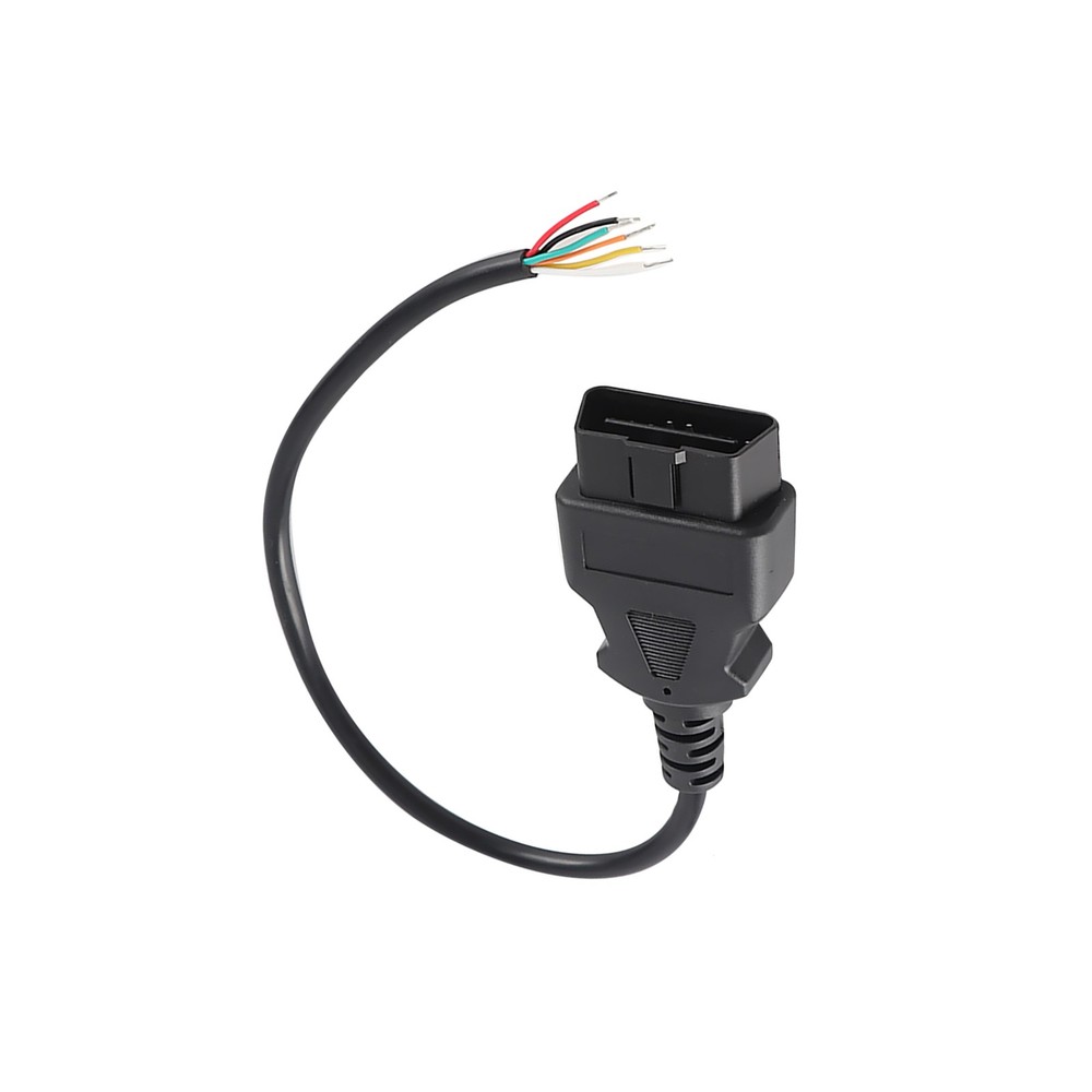 OBD2 OBD-II 16Pin Male Plug Extension Connector Cable Opening Cable Tool