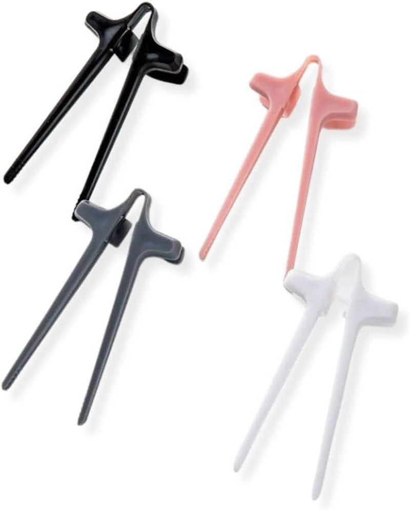 4 Pcs Finger Chopsticks for Snacking, Multicolor Reusable Gamer Chopsticks, Snac