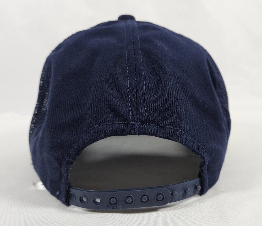 Vintage TOP GUN SNAP BACK HAT CAP Navy Pre-owned