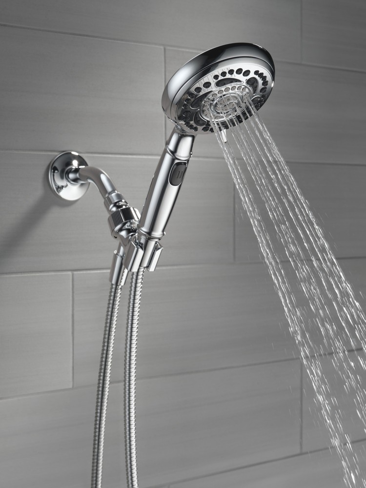Delta 7-Setting Hand Shower in Chrome - Certified Refurbished