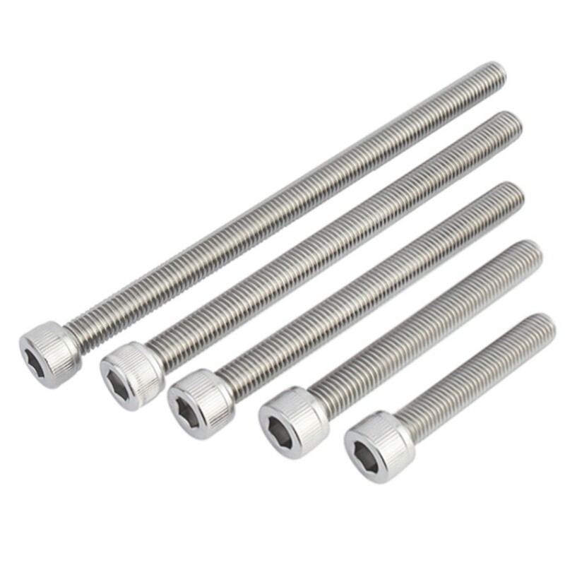 A2 Stainless Hex Socket Cap Head Screws Allen Key Bolt M3M4M5M6M8M10M12
