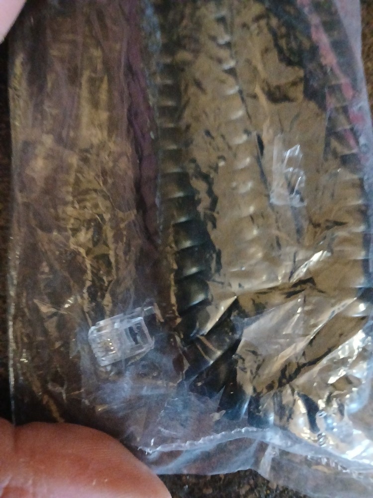 Coiled Phone Cord New In Bag
