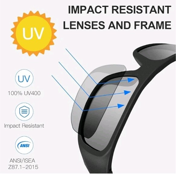 OHO SMART SUNGLASSES, Polarized with Bluetooth Speaker, Athletic/ Outdoors.