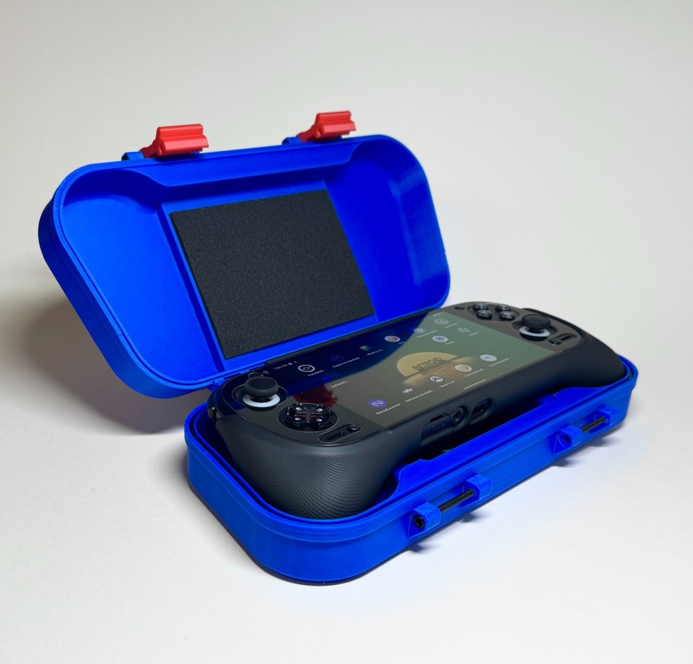 Custom Case for Retroid Pocket 6 & Official Grip: Protective RP6 Console Storage