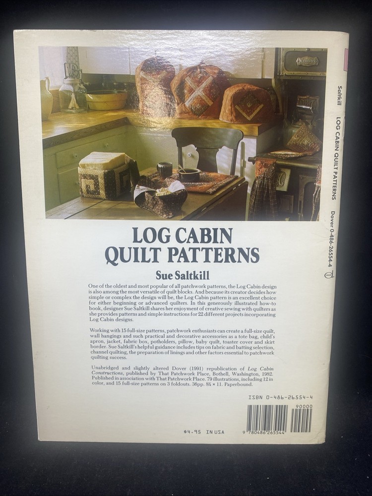 Vintage Sue Saltkill Log Cable Quilt Patterns