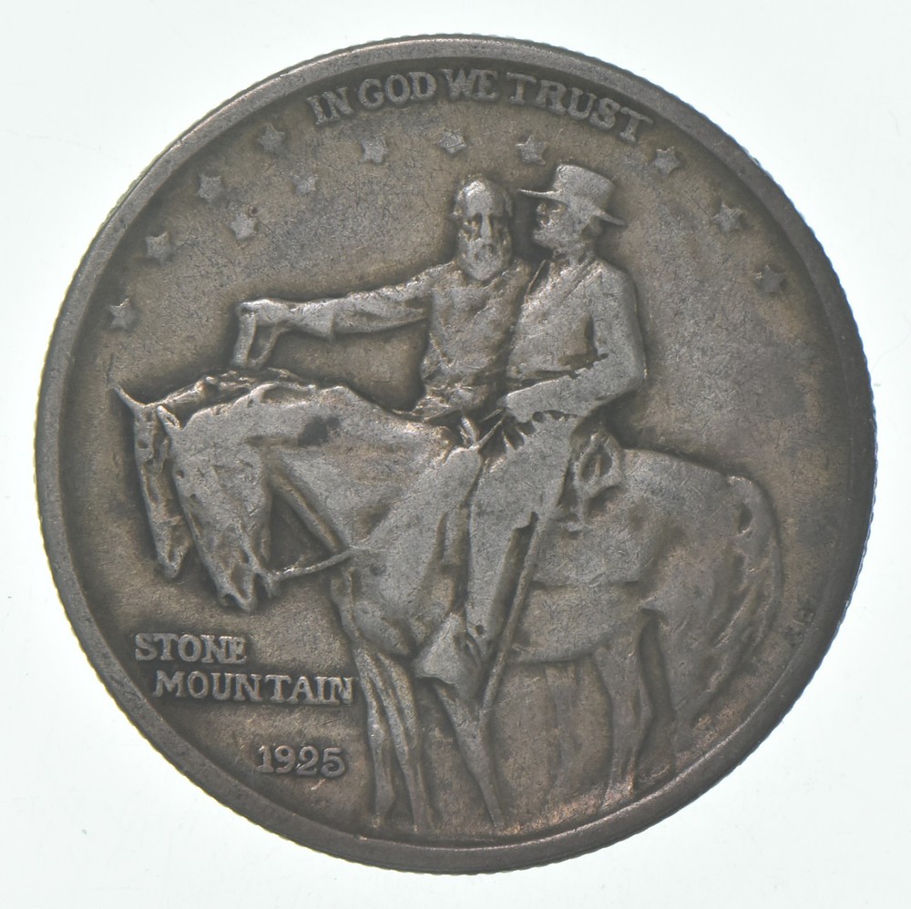 1925 Stone Mountain Commemorative Half Dollar VG+