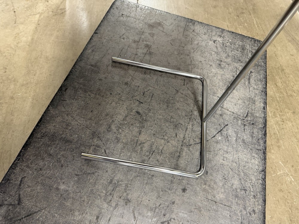 Authentic Herman Miller Walnut Adjustable Height Nelson Tray Table With Box