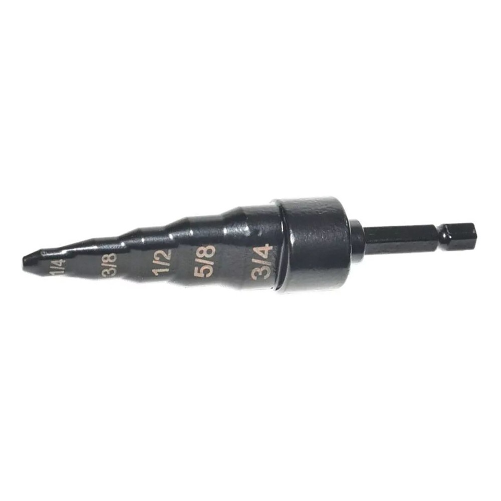 5in 1 Swaging Tool Drill Bit Accessory 5 Sizes Copper Pipe Flaring Tube Expander