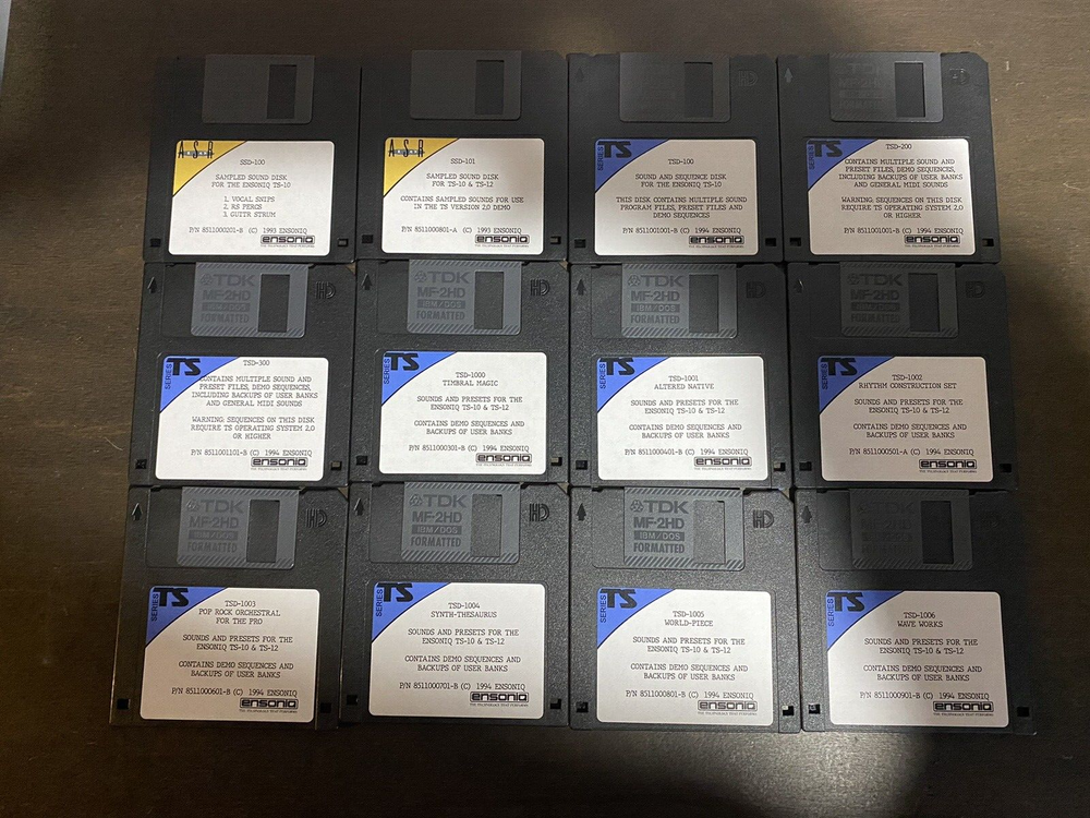 Ensoniq TS-10 & TS-12 Sound Library