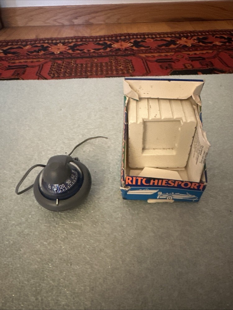 Ritchie Navigation Compass X10M, Marine 2" Dial, Grey Lighted