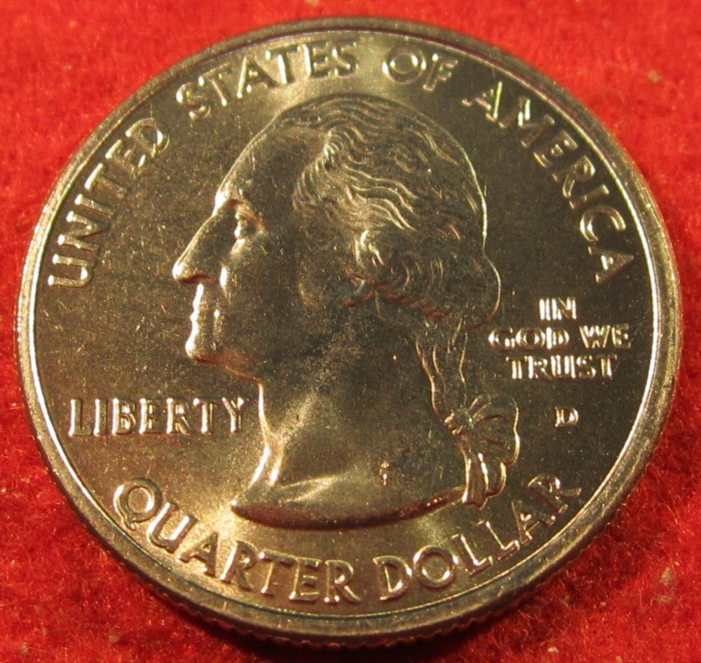 2008 D Denver Oklahoma State Clad Quarter - Uncirculated