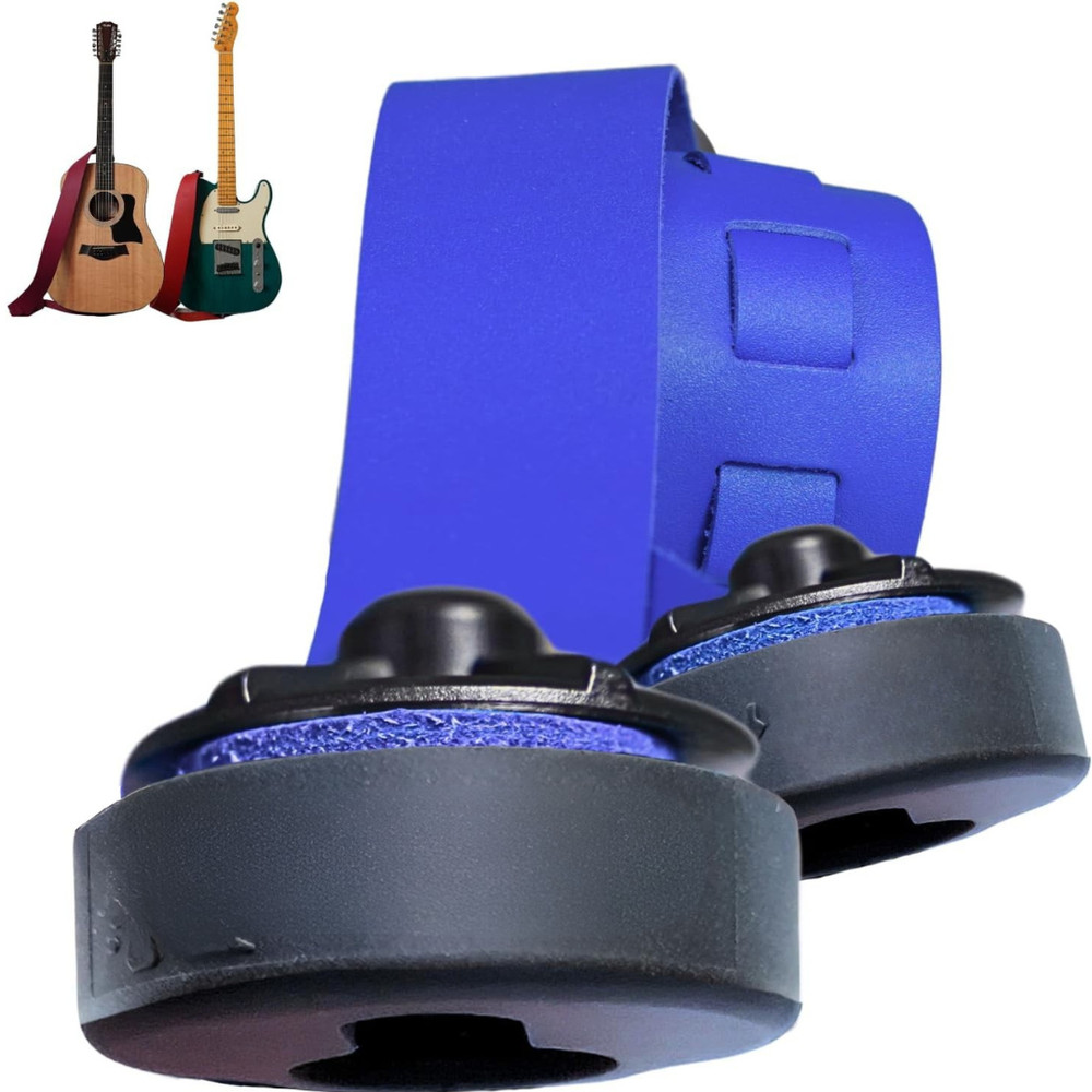 Universal Quick Change Guitar Strap Lock System Rubber Coated Protection Fits