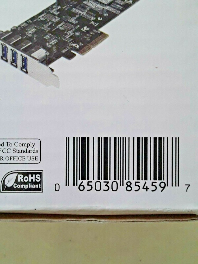 Startech.com PEXUSB3S42V 4 Port PCI Express PCIE USB 3.0 Card Adapter W 2 5GBPS