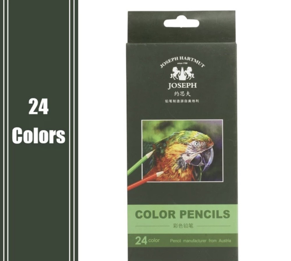 Joseph Hartmut Colored Pencil Set - NIB (24 ct / 36 ct)