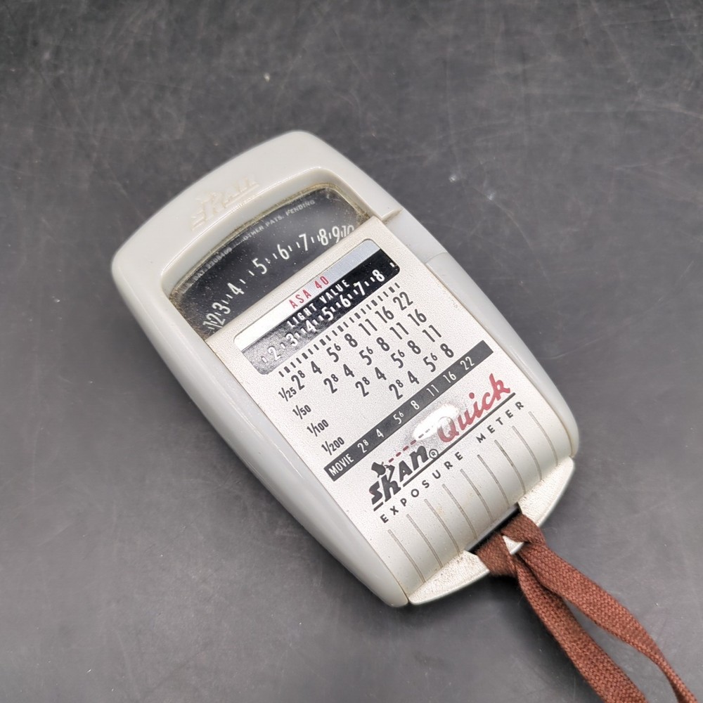 Vintage Skan Quick Light Exposure Meter