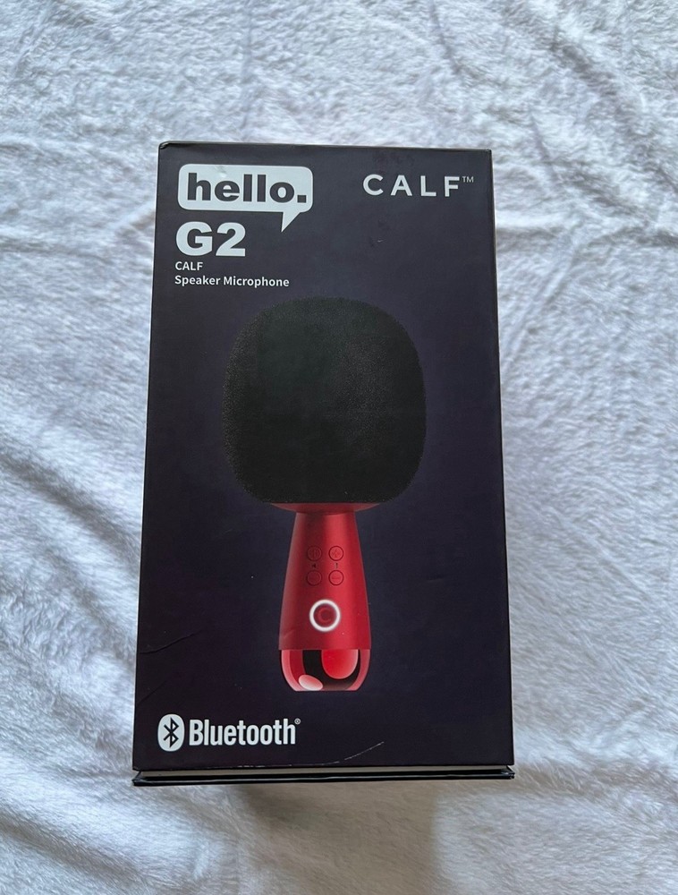 CALF G2 Karaoke Microphone Wireless Bluetooth Speaker Microphone
