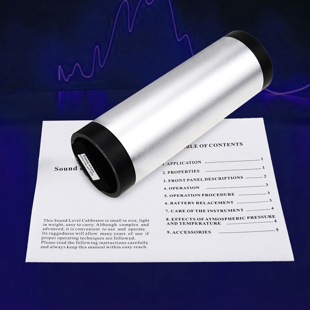 Sound Level Calibrator Decibel Meter Analog