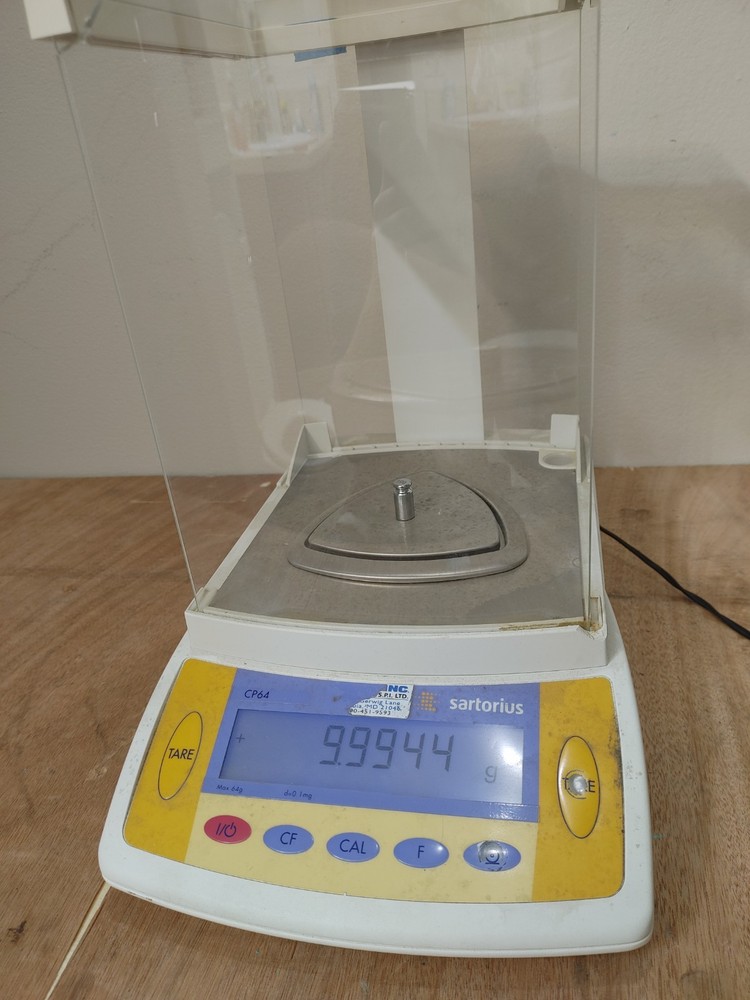 Sartorius AC121S Analytical Balance 0.1mg Readability 64g Capacity