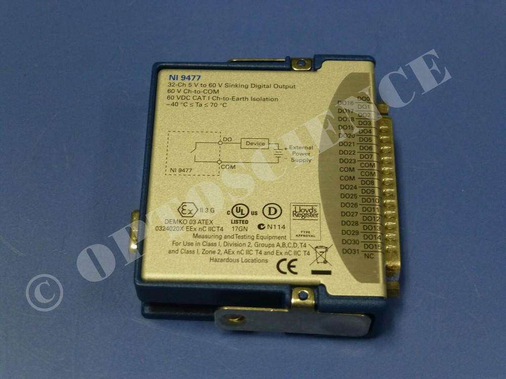 National Instruments NI 9477 cDAQ Digital Output Module, 60V 32ch