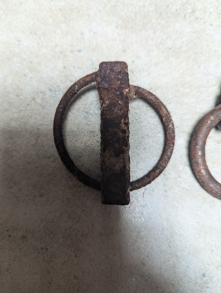 Lot Of 11 Rusty Old Hardware Pcs,Wrench,Hook,Loop,Ring, Handle,Latch,Primitive
