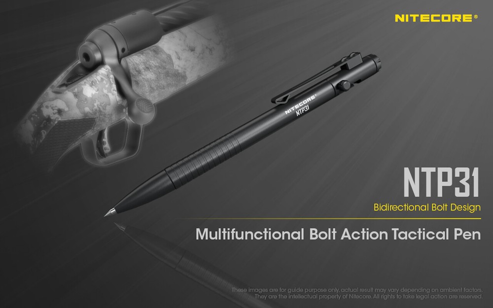 NITECORE NTP31 Bolt Action Tactical Pen