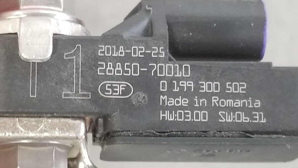 18 2018 LEXUS LS500 NEGATIVE BATTERY TERMINAL WITH SENSOR