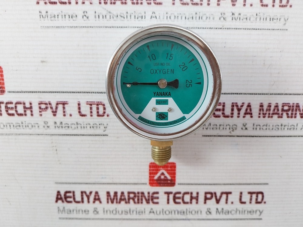 Yanaka Engineering 0-25 kg/cm2 Pressure Gauge