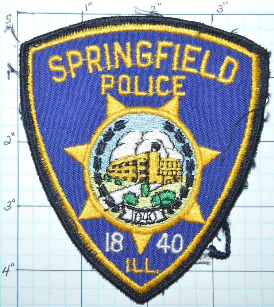 ILLINOIS, SPRINGFIELD POLICE DEPT PATCH