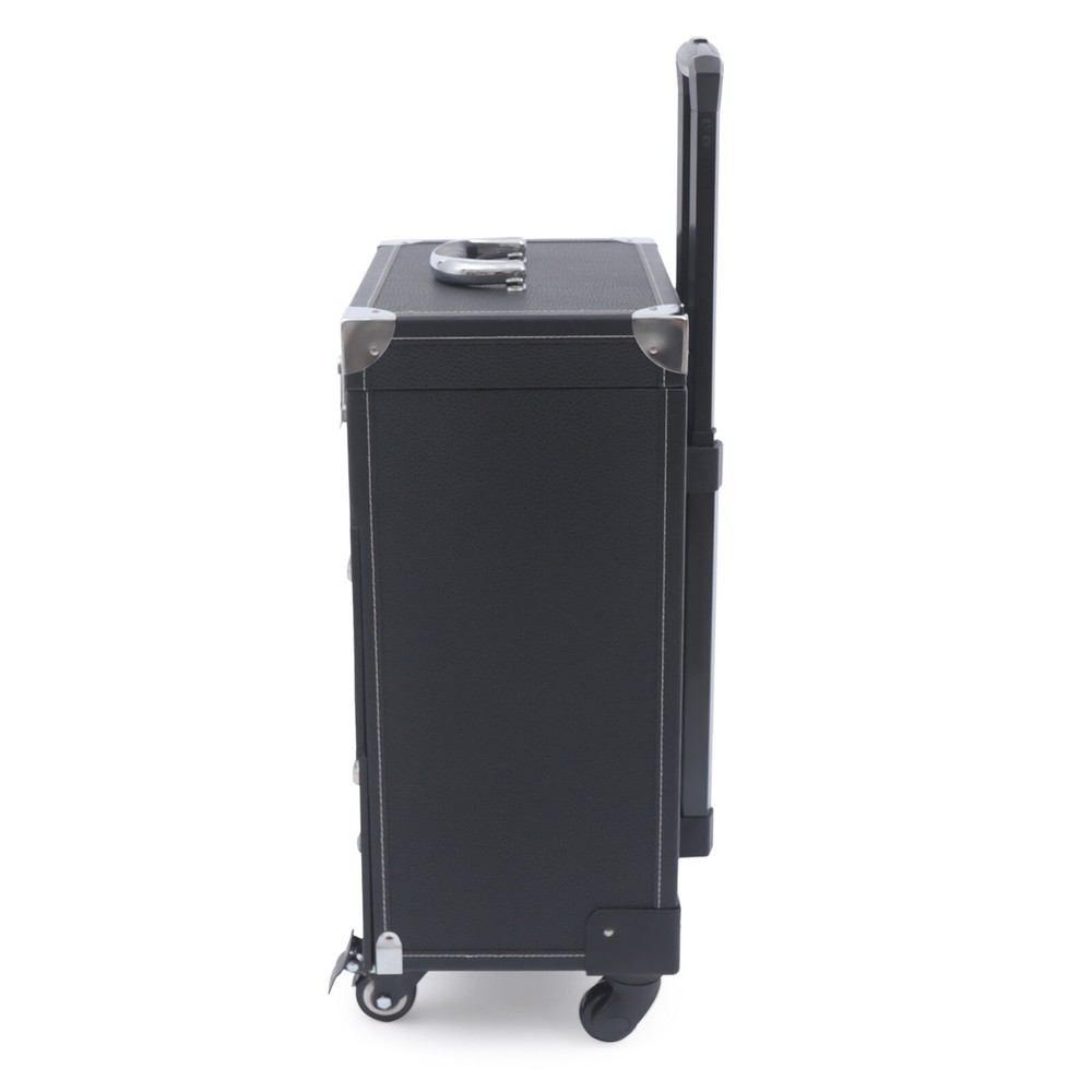 Professional Rolling Makeup Train Case Cosmetic Trolley Makeup Storage Organizer